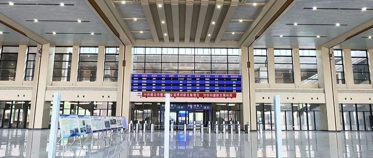 惠民站开始带电调试