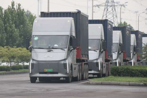 滨州在全省率先启动新能源卡车绿色运输试点项目