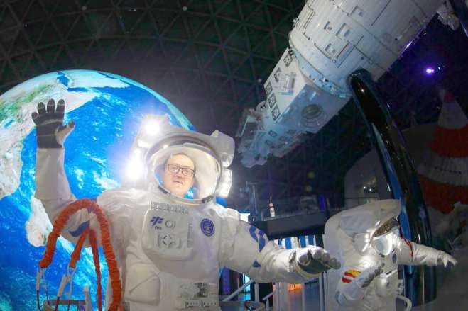探营滨州首个航天主题科技体验馆 遨游太空问鼎苍穹